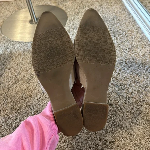 Treasure & Bond Slip On Flats In Taupe Suede - Picture 6 of 10